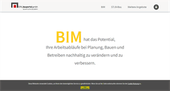 Desktop Screenshot of din-bauportal.de