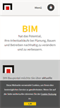 Mobile Screenshot of din-bauportal.de