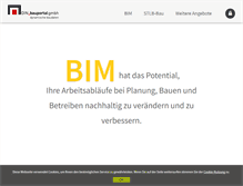 Tablet Screenshot of din-bauportal.de